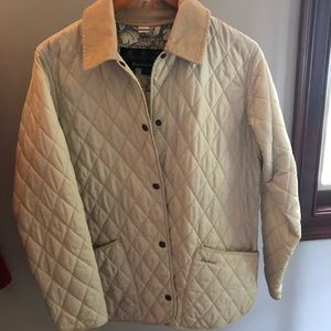 Women’s quilted Barbour coat